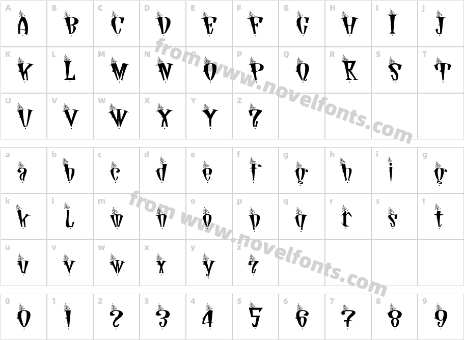 JetsonCharacter Map