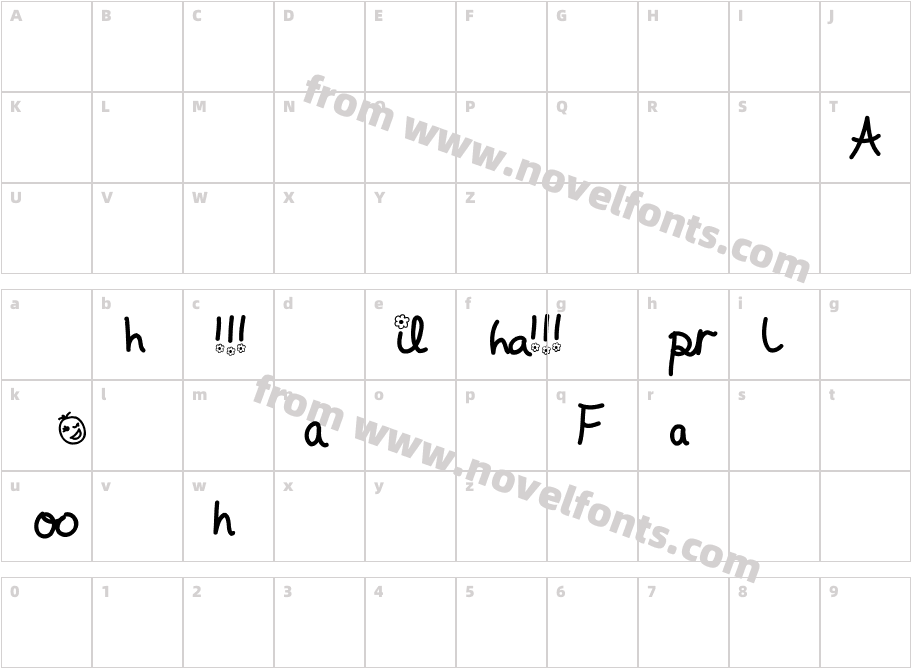 April Fool!!!Character Map