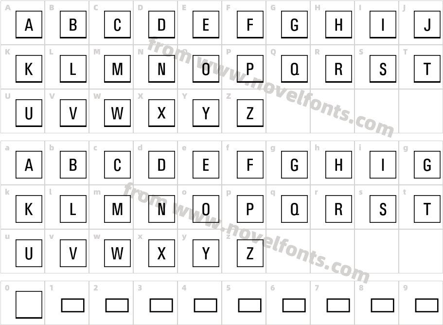 JeuxCacheCharacter Map