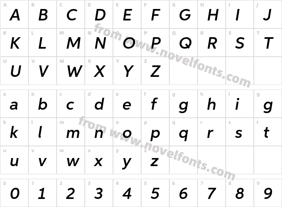 Aspira Demi ItCharacter Map