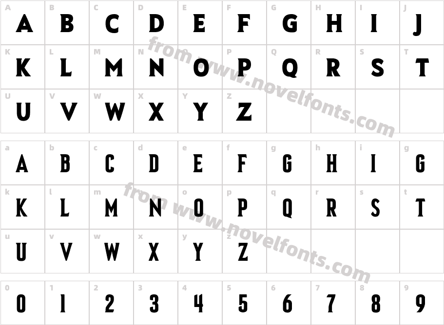 AsquireCharacter Map