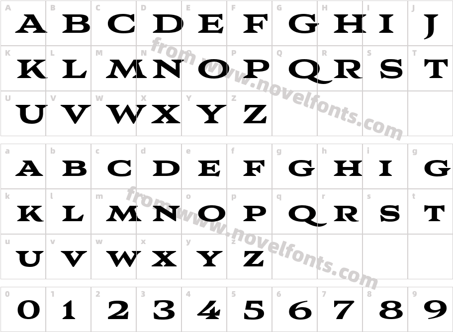Aviano Wedge HeCharacter Map