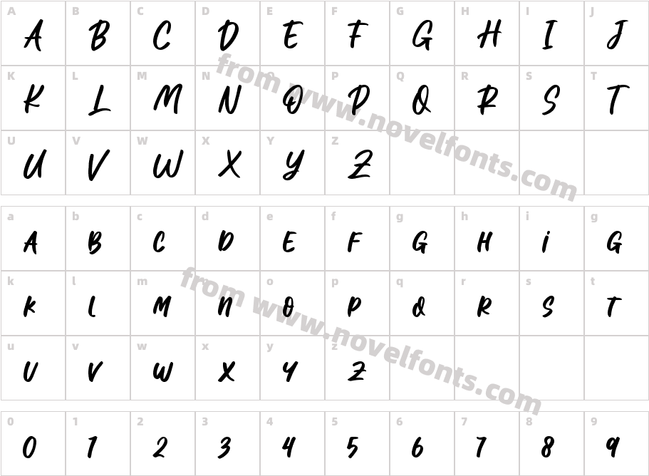BLACK COBRACharacter Map