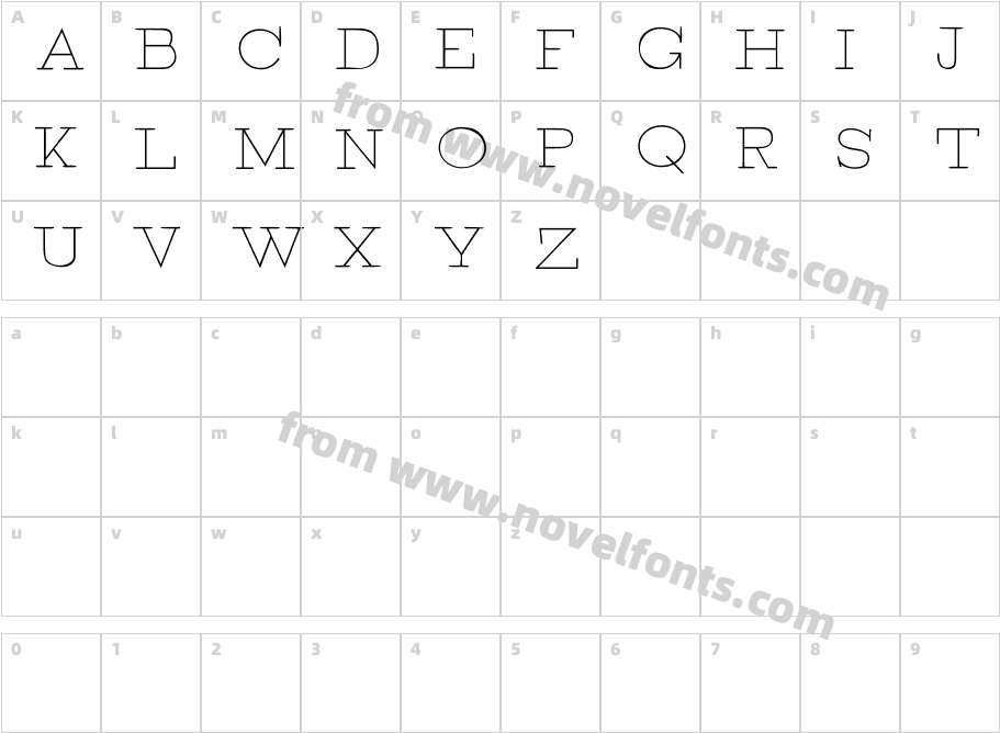 BROKEN thin demoCharacter Map