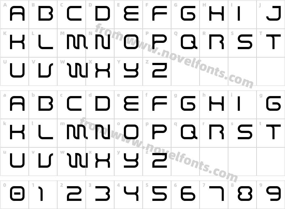 Bajaj Sans RegularCharacter Map