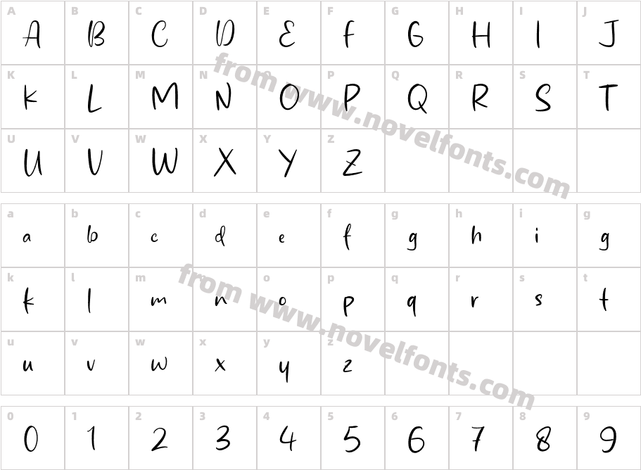 Beauty MonthCharacter Map