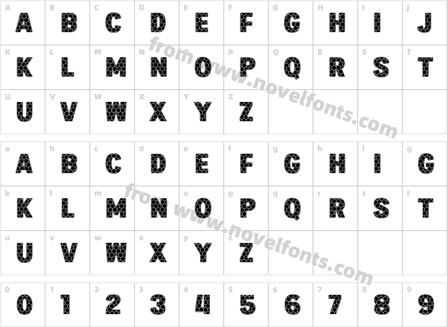 Bee SweetCharacter Map