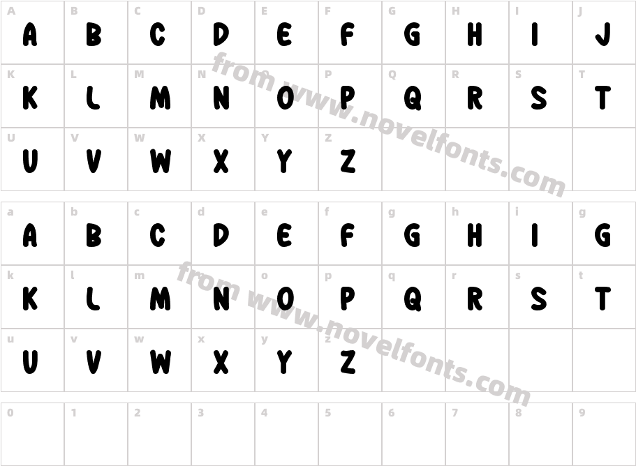 Bell RingCharacter Map