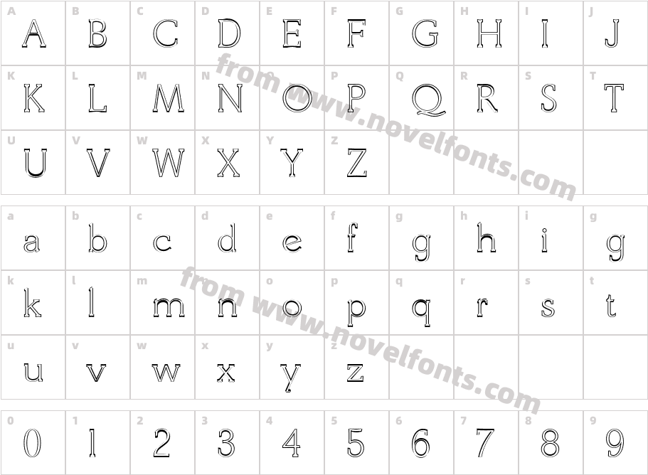 Benjamin Becker Outline Ex LightCharacter Map