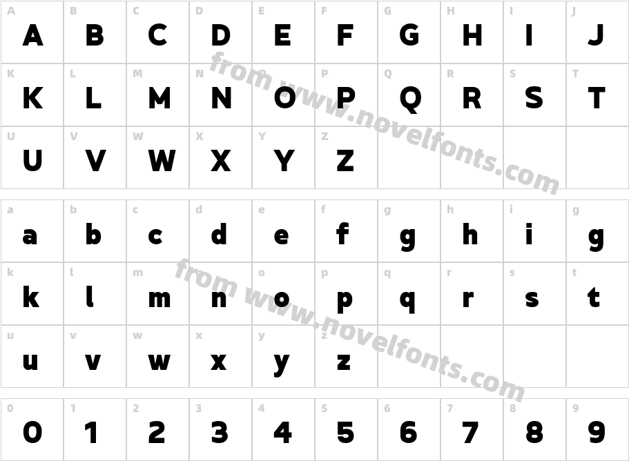 Betm Regular7Character Map