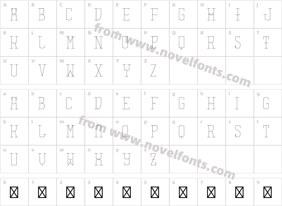 Biarritz LightCharacter Map