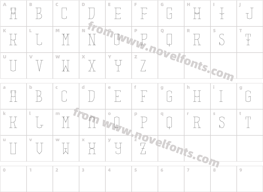 Biarritz LightCharacter Map
