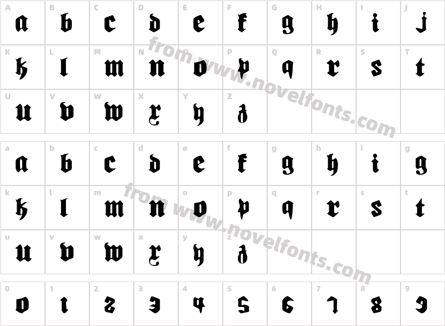 Biergrten LightCharacter Map