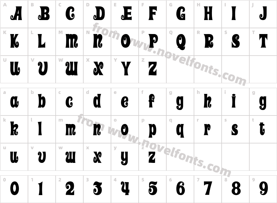Bobo BlackCharacter Map