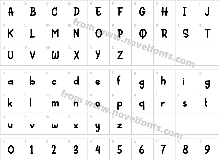 Born Rounded DemoCharacter Map