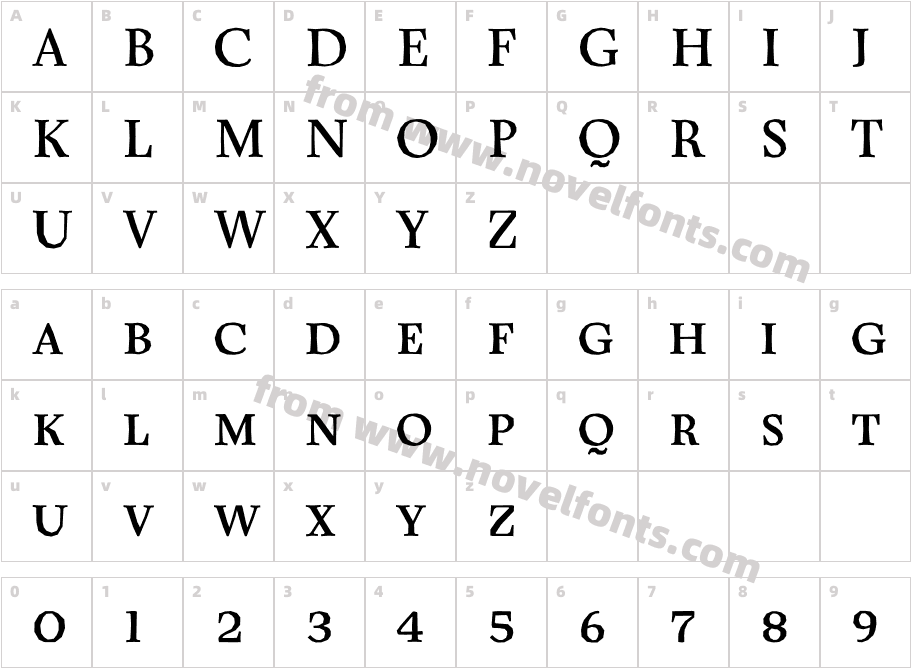 Bornholm AllingeCharacter Map
