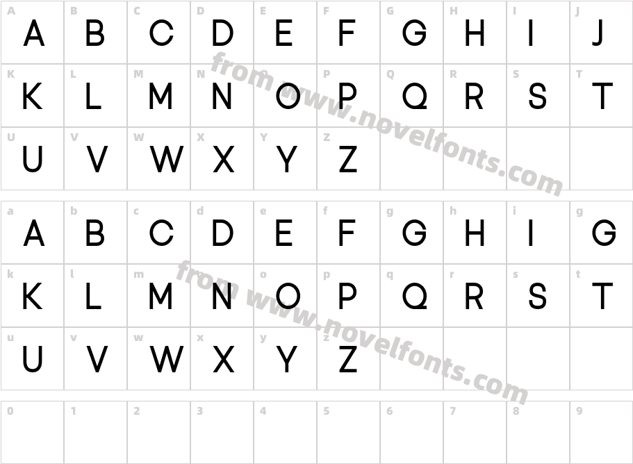 BorthomeCharacter Map
