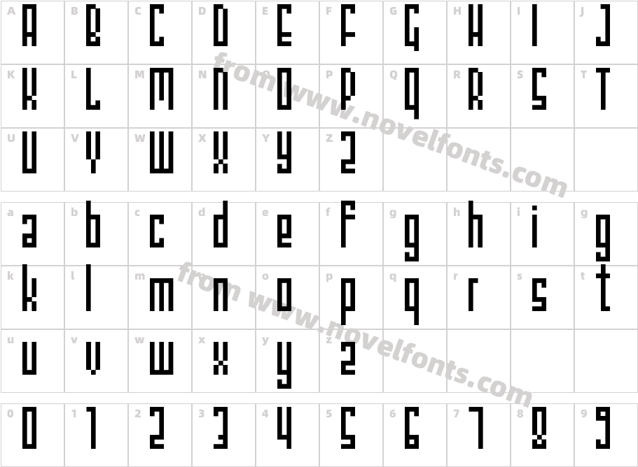 BromenCharacter Map