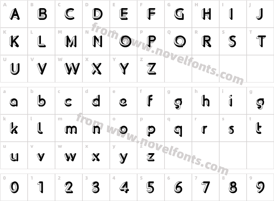Bron ShadlineCharacter Map