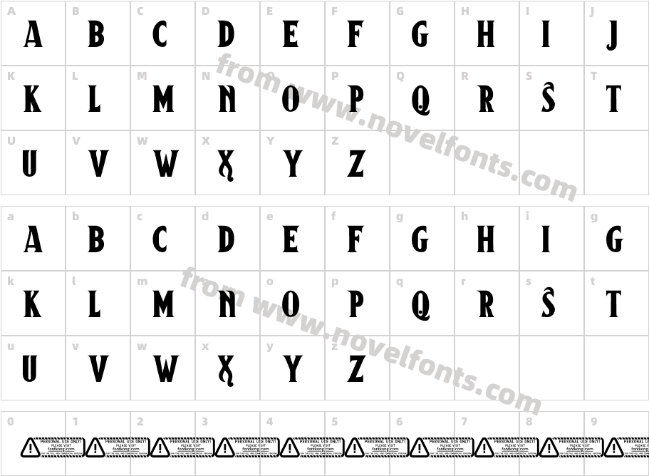 Bulgarian PERSONAL USE ONLY!Character Map