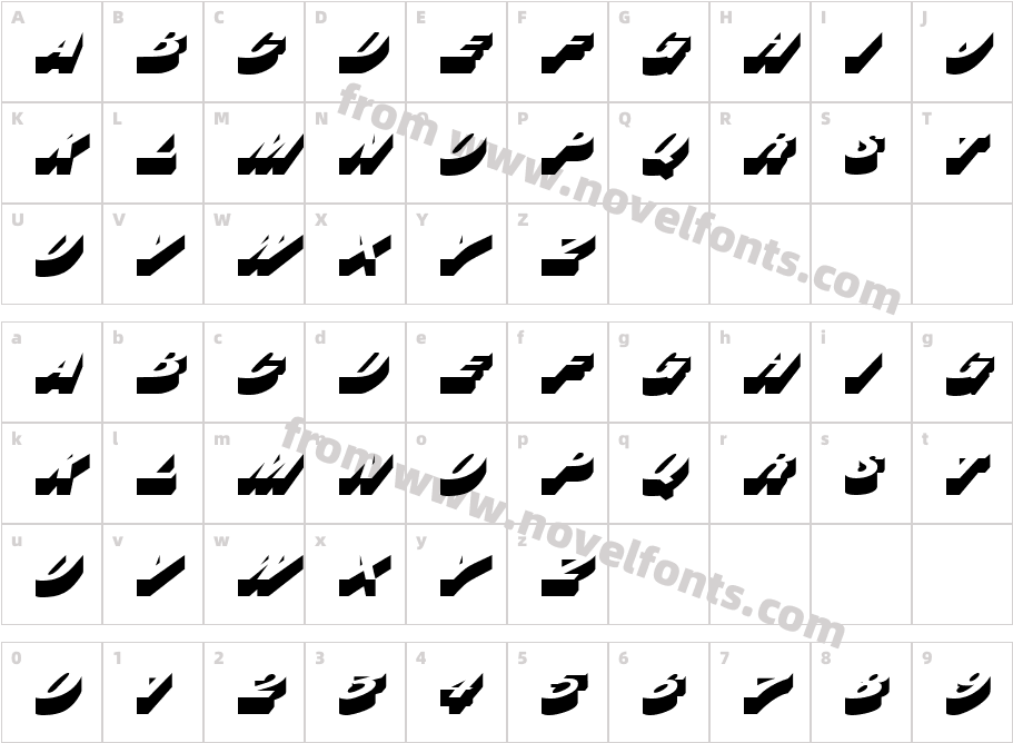 Bussard NormalCharacter Map