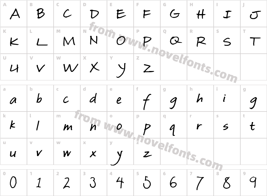 CBX WatsonCharacter Map