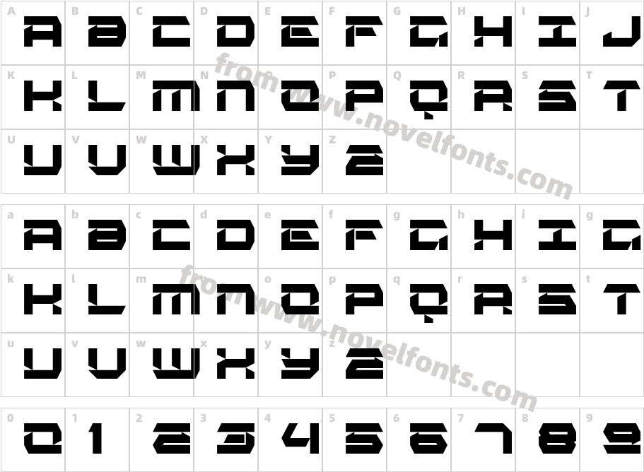 CONVEROCharacter Map