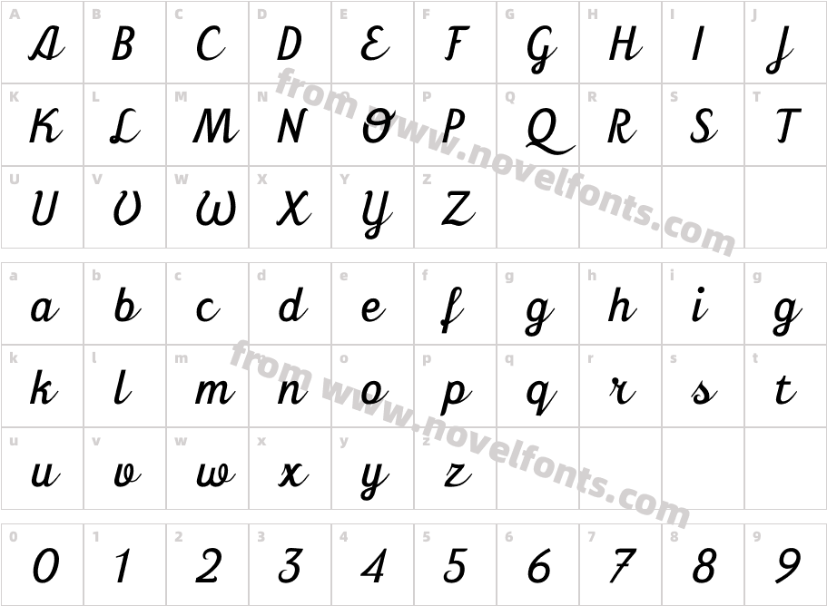 Calafati Pro LightCharacter Map