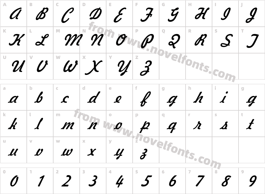 Jott 44Character Map