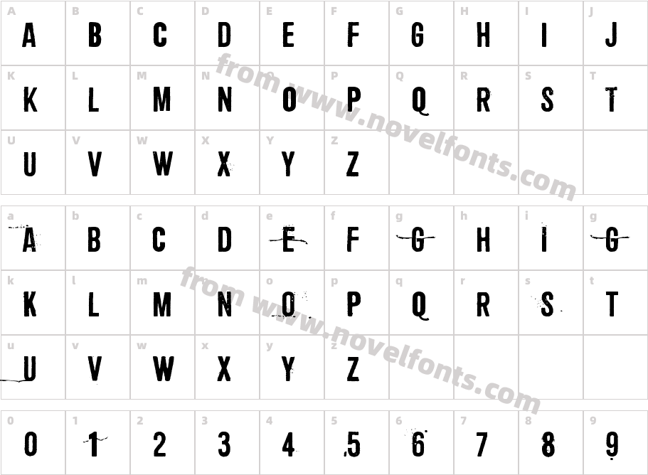 Central European Time 0602Character Map