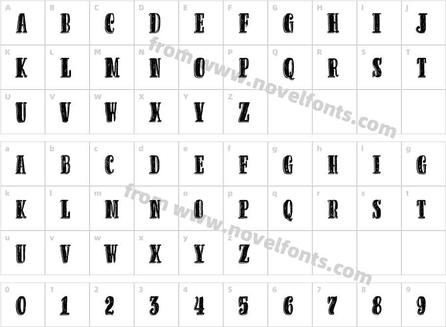 Cereal SkinCharacter Map
