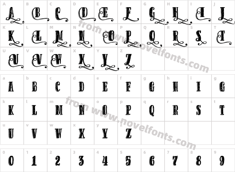 Cereal Skin3Character Map