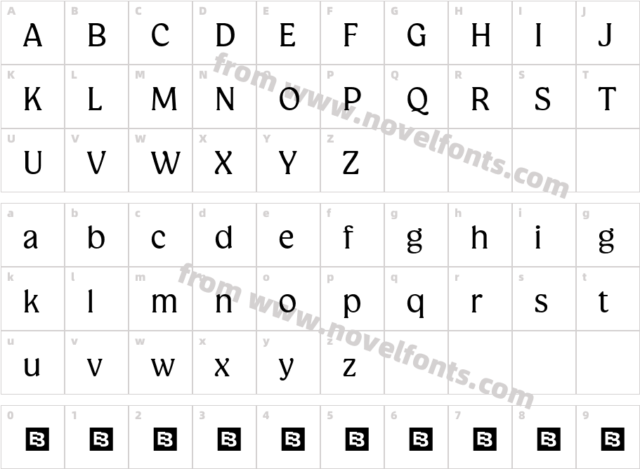 Champie Trial RegularCharacter Map