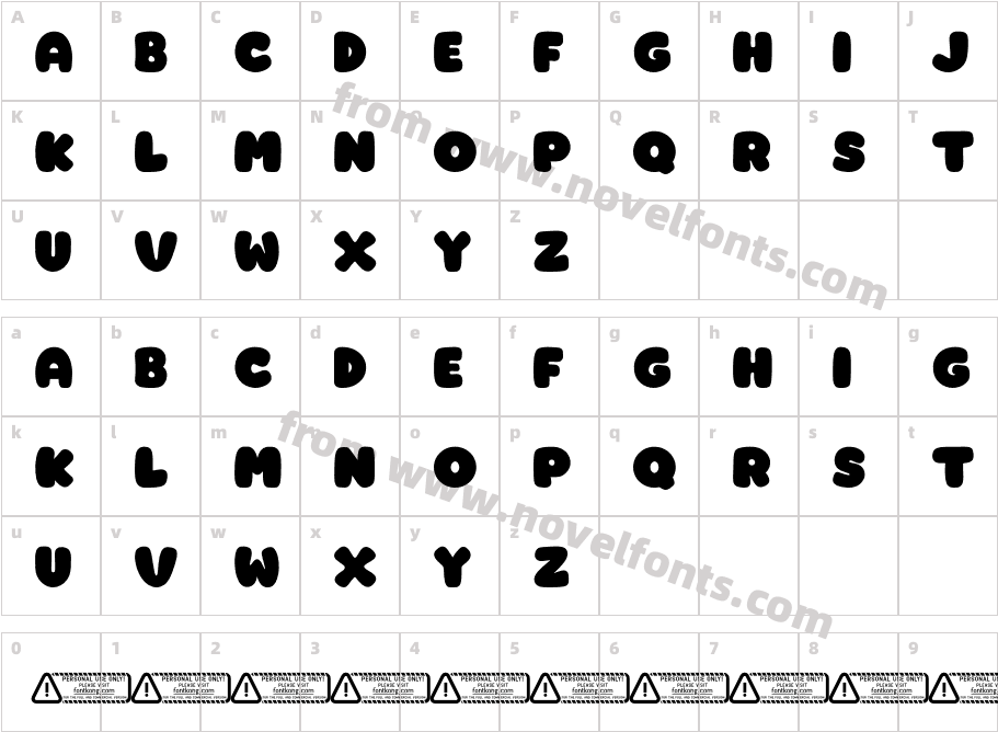 Cheese PERSONAL USE ONLY!Character Map