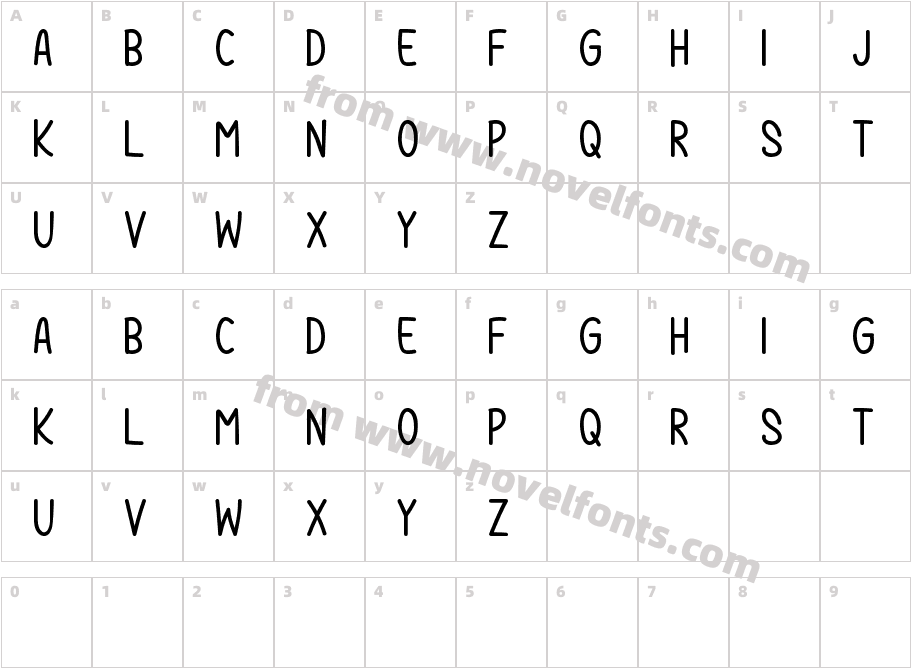 Christmas LanternCharacter Map