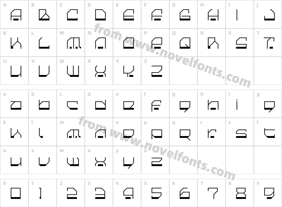 Cilica SporeCharacter Map