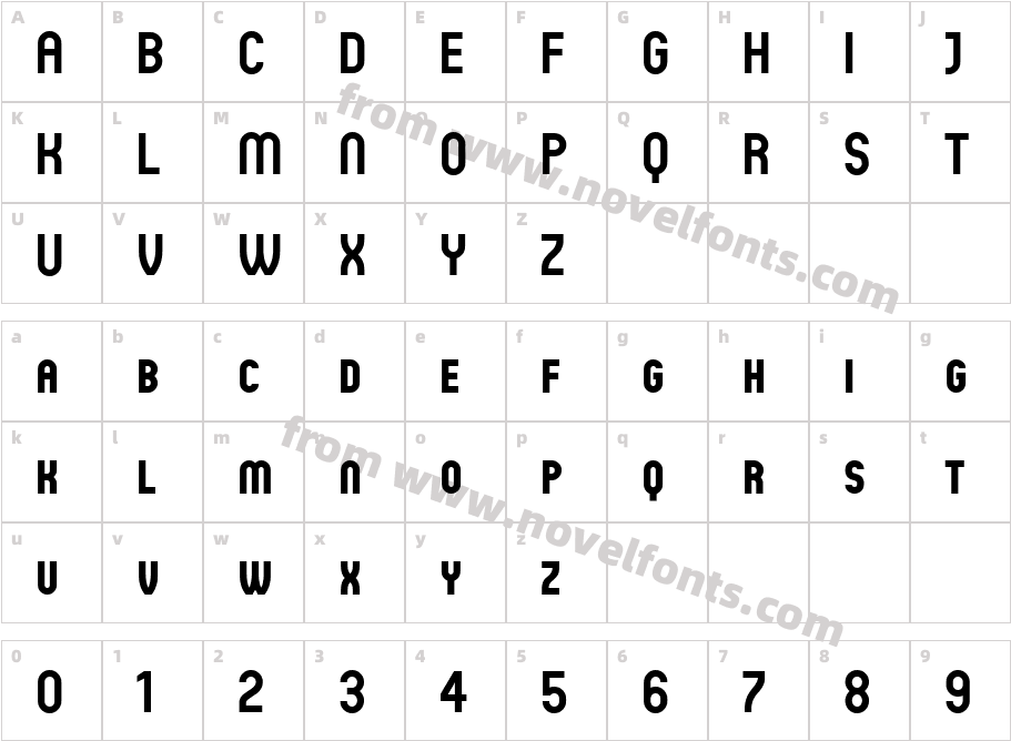 Circula HeavyCharacter Map