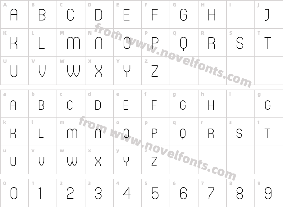 Circula Regular 6Character Map