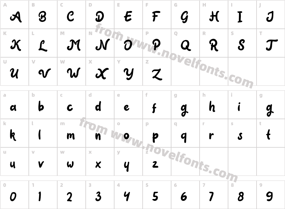 ClaytoniaDEMOCharacter Map