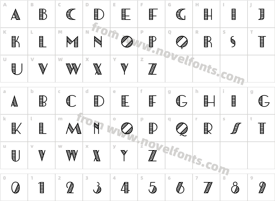 Core Deco B4Character Map