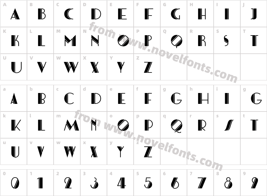 Core Deco C2Character Map