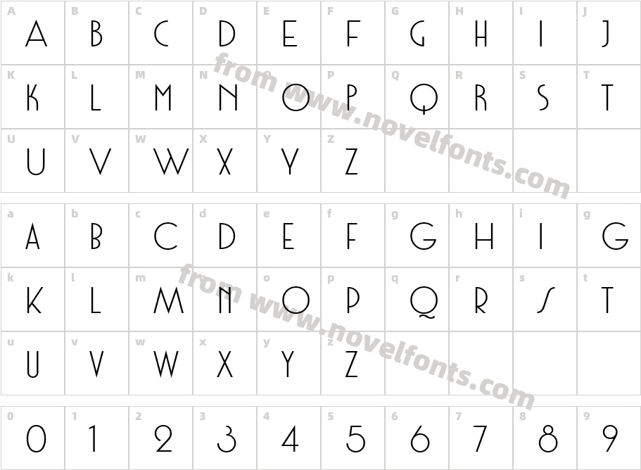 Core DecoCharacter Map