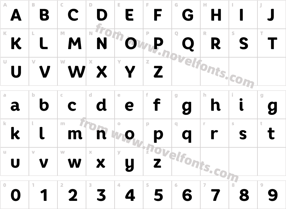 Core Rhino75 HeavyCharacter Map