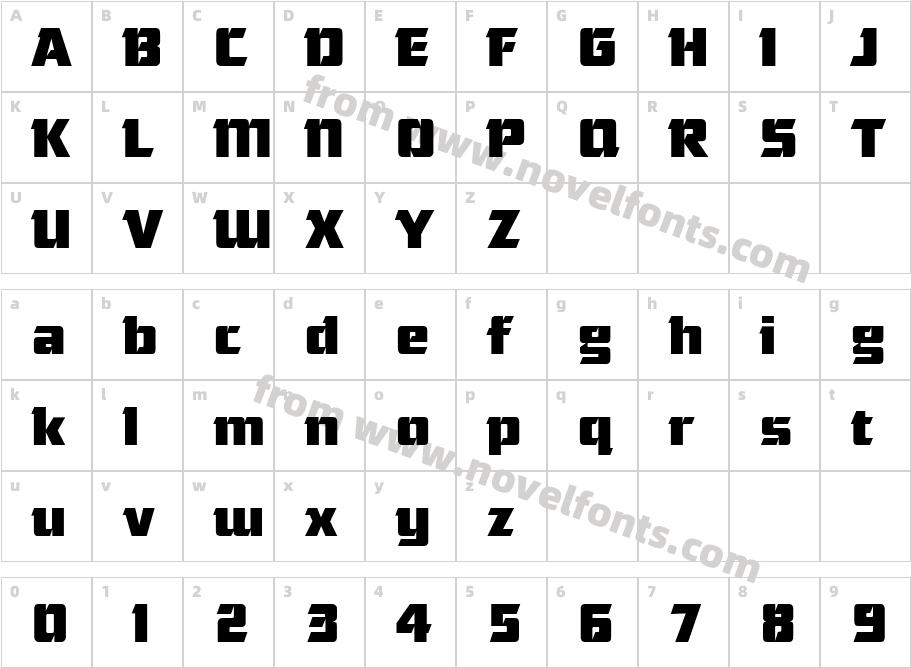 Cornered DBCharacter Map