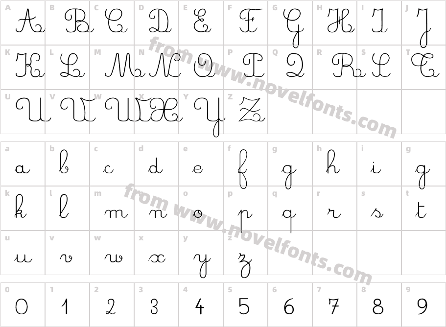 CrayonLCharacter Map