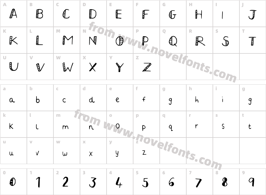 Julia_Handwritten_2Character Map