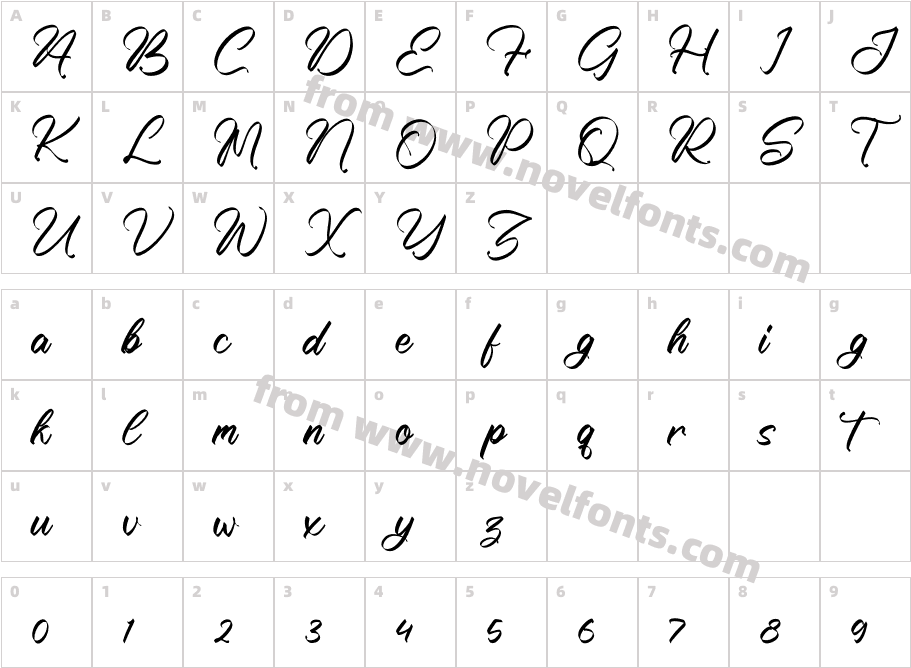 JulietteCharacter Map