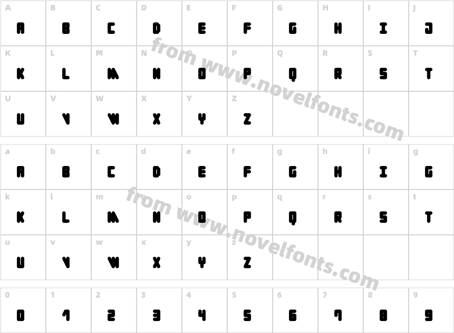 Cylinder BlackCharacter Map