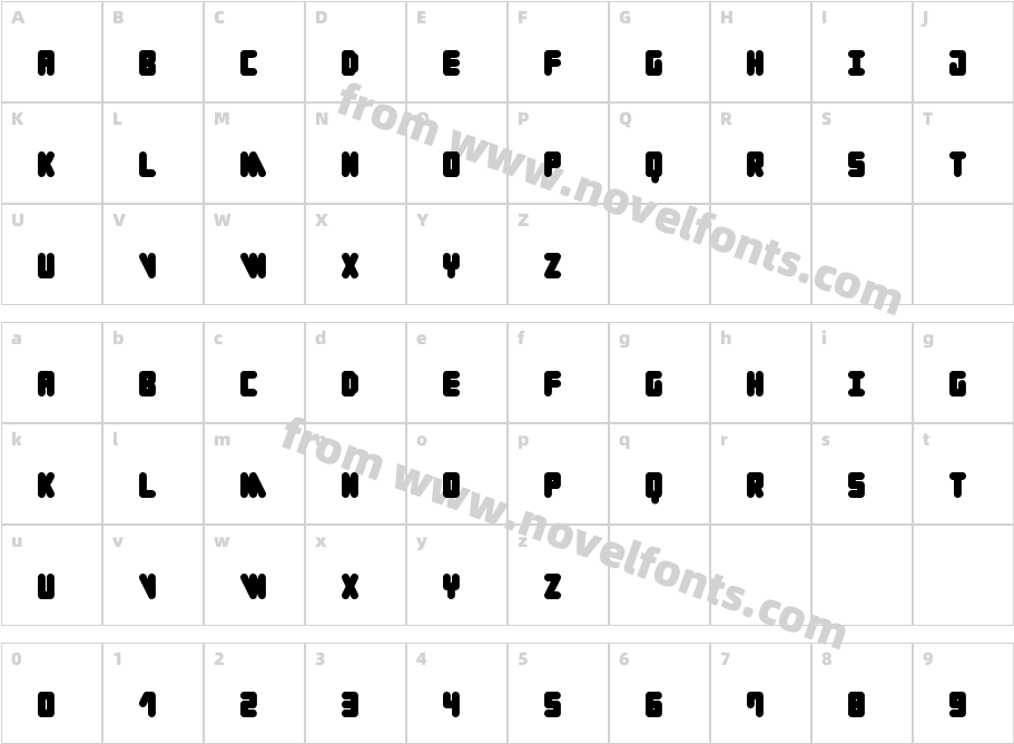 Cylinder BlackCharacter Map