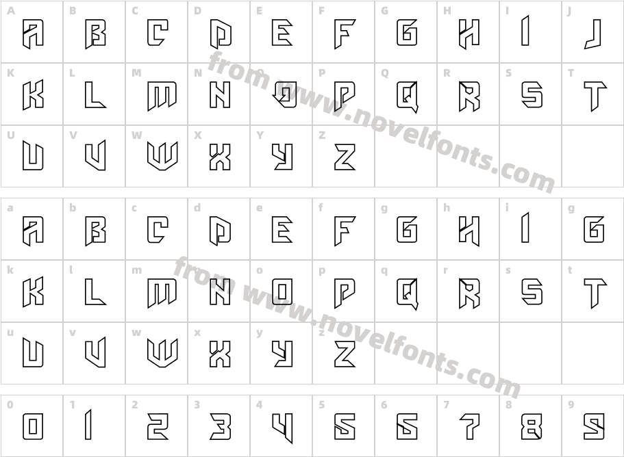 AmazObitaemOstrovOutlineCharacter Map